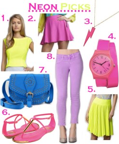 Neon Pops of Color