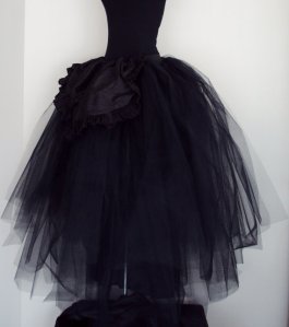 Etsy Black Tulle Skirt